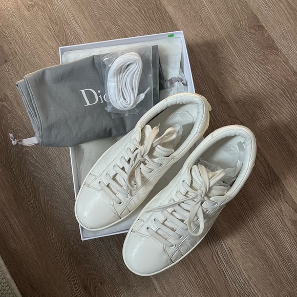 🔥DIOR SNEAKERS WHITE Size 7 - Picture 11 of 13